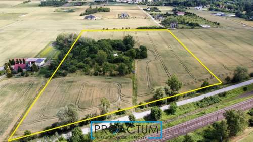Działka Przemysłowo-Usługowa 7,58 ha k. Torunia