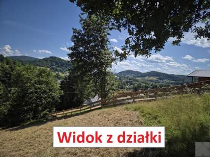 Widokowa działka w Bieszczadach niedaleko Soliny