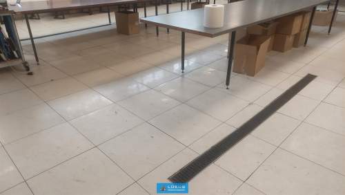 Hala wyposażona na produkcję żywności