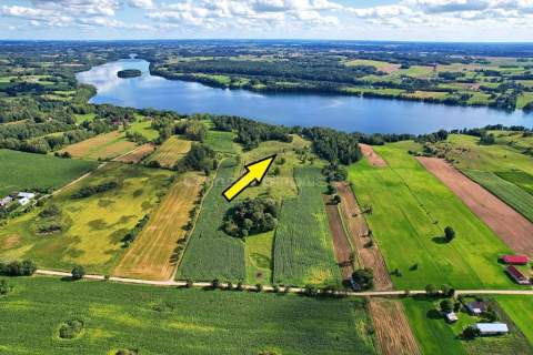 Działka 2995 m z widokiem na jezioro Rospuda