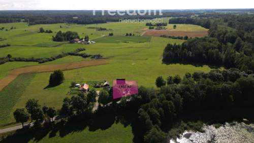 Dom w stanie surowym otwartym nad jeziorem Wegój