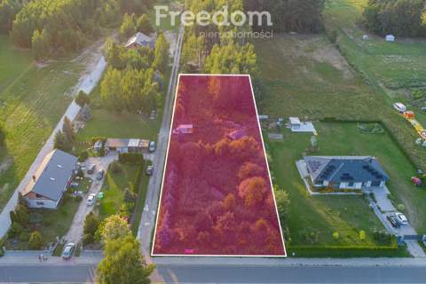 Piękna działka 3390 m2 Bartoszówka