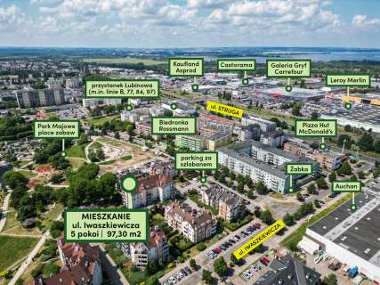 Dwupoziomowe Mieszkanie na Osiedlu Majowym