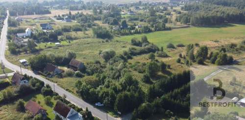 Działka budowlana 10km od morza Gałęzinowo, Słupsk