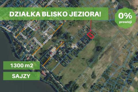 DZIAŁKA BLISKO JEZIORA