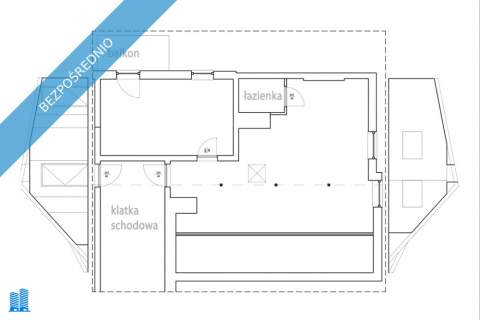 Mieszkanie na poddaszu, możliwe 4 pokoje, 83m2, Czuby
