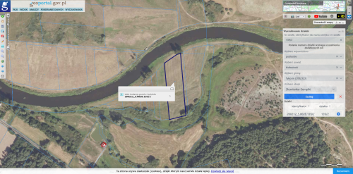 Działka z Potencjałem nad Rzeka Narew 8400m2 Targonie Wielki