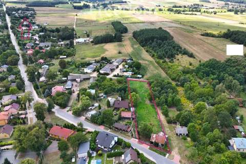 Działka 29,5 ar zabudowana domem do remont Korczew