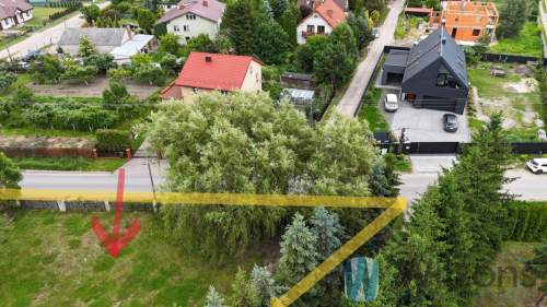 Na sprzedaż Działka budowlana 733 m ul. Zagórz