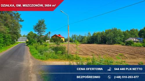 Teren usługowy przy S8 idealny pod magazyn lub warsztat