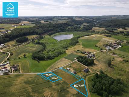 Działka budowlana Rąty, 30 km do obwodnicy Gdańska