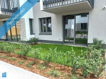 NOWE 2 POKOJOWE mieszkanie z OGRÓDKIEM i GARAŻ PODZIEMNY