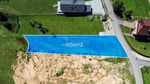 Niezabudowana nieruchomość gruntowa 1104m2.
