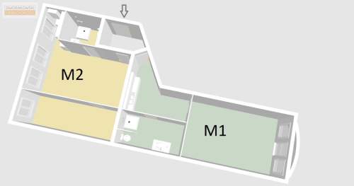 Unikalna oferta 2 osobne mieszkania w jednym