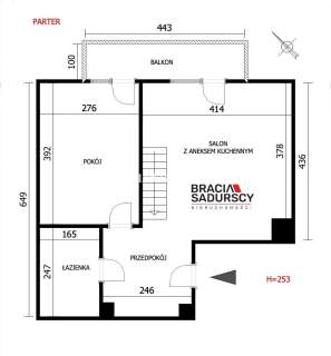 dwupoziomowe ok 80m2, Żabiniec