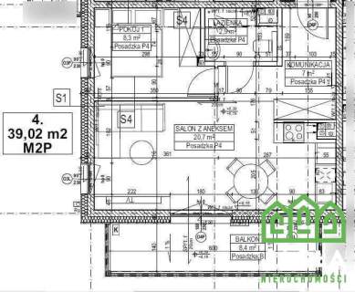 Wyżyny Nowa Cena apartamentowiec dwa pokoje 39m2