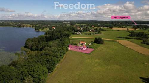 Dom w stanie surowym otwartym nad jeziorem Wegój
