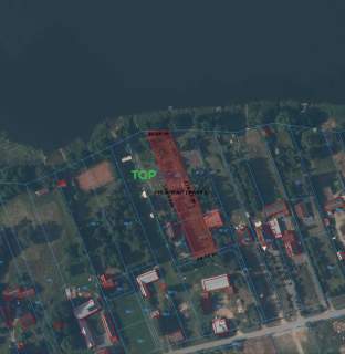 Urokliwa działka nad samym jeziorem
