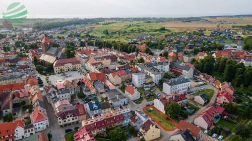 Unikatowa działka w sercu Darłowa   80 m od rynku