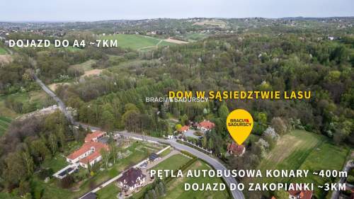 DOM NA DUŻEJ DZIAŁCE W ATRAKCYJNEJ LOKALIZACJI