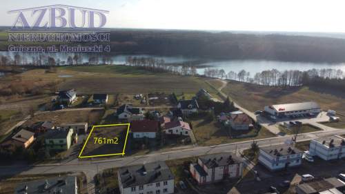 Działka na sprzedaż, 761 m2, Lubcz
