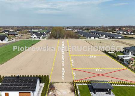Działka budowlana na sprzedaż, 730 m2, Sieradz