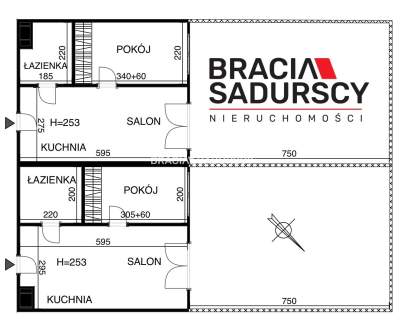 2 apartamenty w 1 got. produkt inwestycyjny Ruczaj