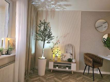 3 pokoje, 51.60m2, balkon, I piętro, po remoncie, Os. Korcza