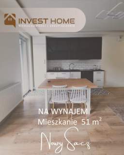Mieszkanie do wynajęcia, 51 m2, Nowy Sącz