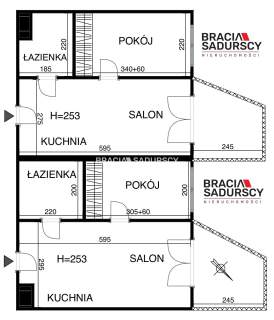 2 apartamenty w 1 got. produkt inwestycyjny Ruczaj