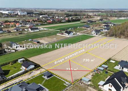 Działka budowlana na sprzedaż, 730 m2, Sieradz