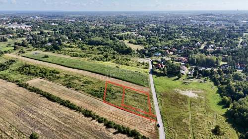 Działki przy ul. Promiennej boczna ul. Metalowej