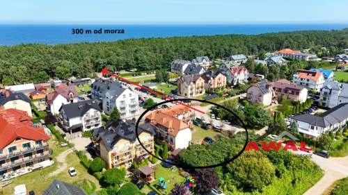 pensjonat 300 m od morza i plaży