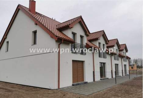 Nowy gotowy szereg 120m garaż ogród wsch Wrocław
