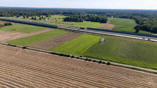 Działka przemysłowa Woźniki 6066m2