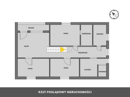 Wyjątkowe 3 pokoje z salonem garderobą i balkonem