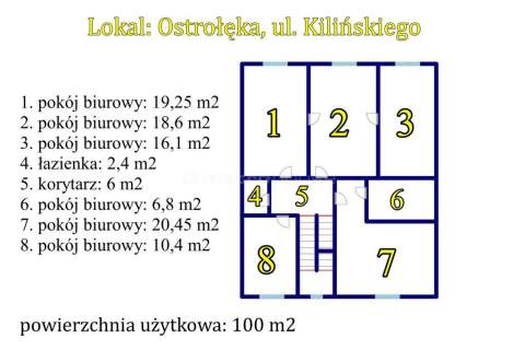 Lokal biurowy Ostrołęka, ul. Kilińskiego