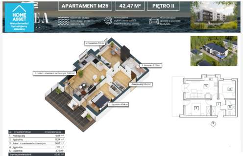 Apartamenty w otoczeniu natury i morza