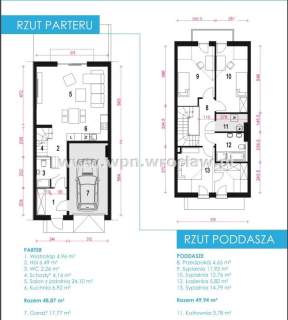 Nowy gotowy szereg 120m garaż ogród wsch Wrocław