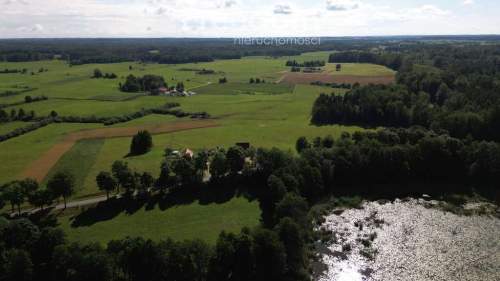 Dom w stanie surowym otwartym nad jeziorem Wegój