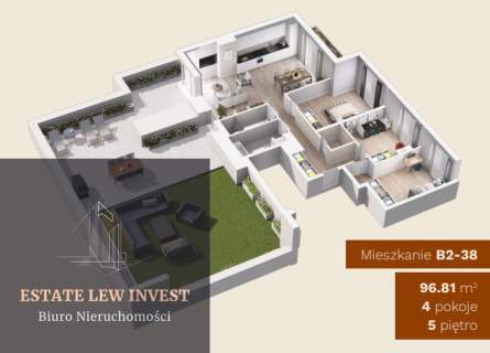 Mieszkanie na sprzedaż 2- pokoje 37,45 m2