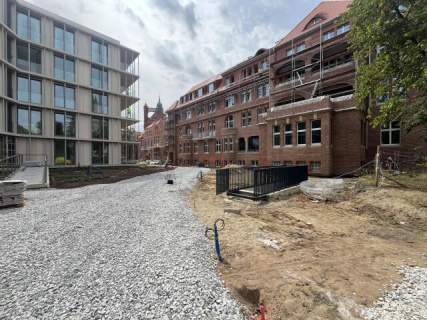 Apartament z widokiem na wewnętrzny ogród