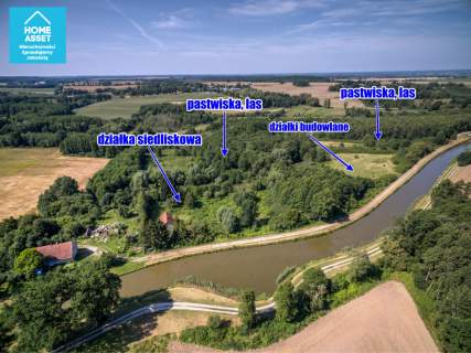 Działka siedliskowa u podnóża pochylni Kąty 