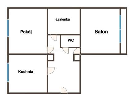 Na sprzedaż mieszkanie 50m2 na Chojnach