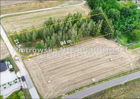Działka na sprzedaż, 2100 m2, Jeziorsko