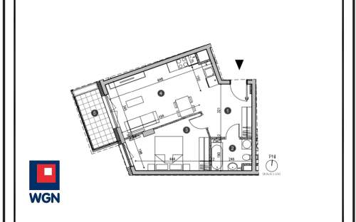 Mieszkanie na sprzedaż, 45,77 m2, Lublin