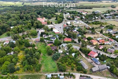 Działka 29,5 ar zabudowana domem do remont Korczew