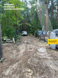Pięknie położona działka budowlana w Radości.