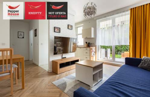 2-pokojowe mieszkanie z ogródkiem i klimatyzacją