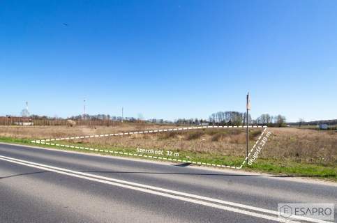 Działka produkcyjno-usługowa przy węźle S17